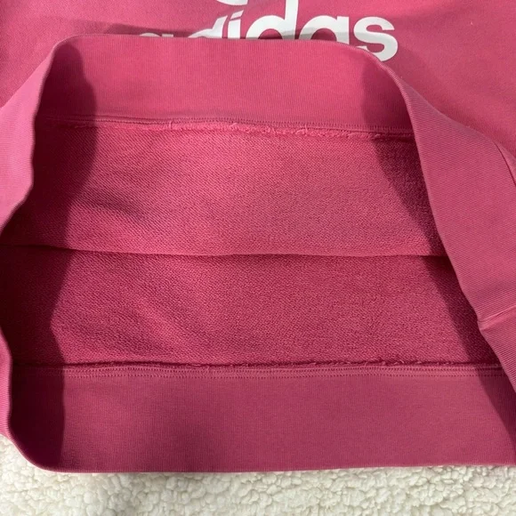 adidas Originals Women's Adicolor Trefoil Hoodie in Pink Size Medium - Picture 8 of 12